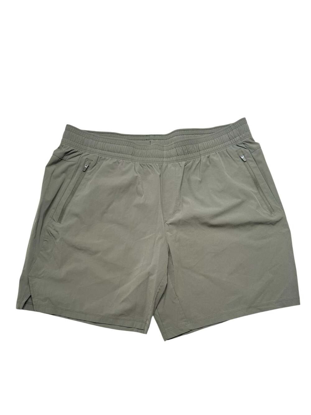 All in Motion Men's Olive Green Stretch Woven Athletic Shorts Size L